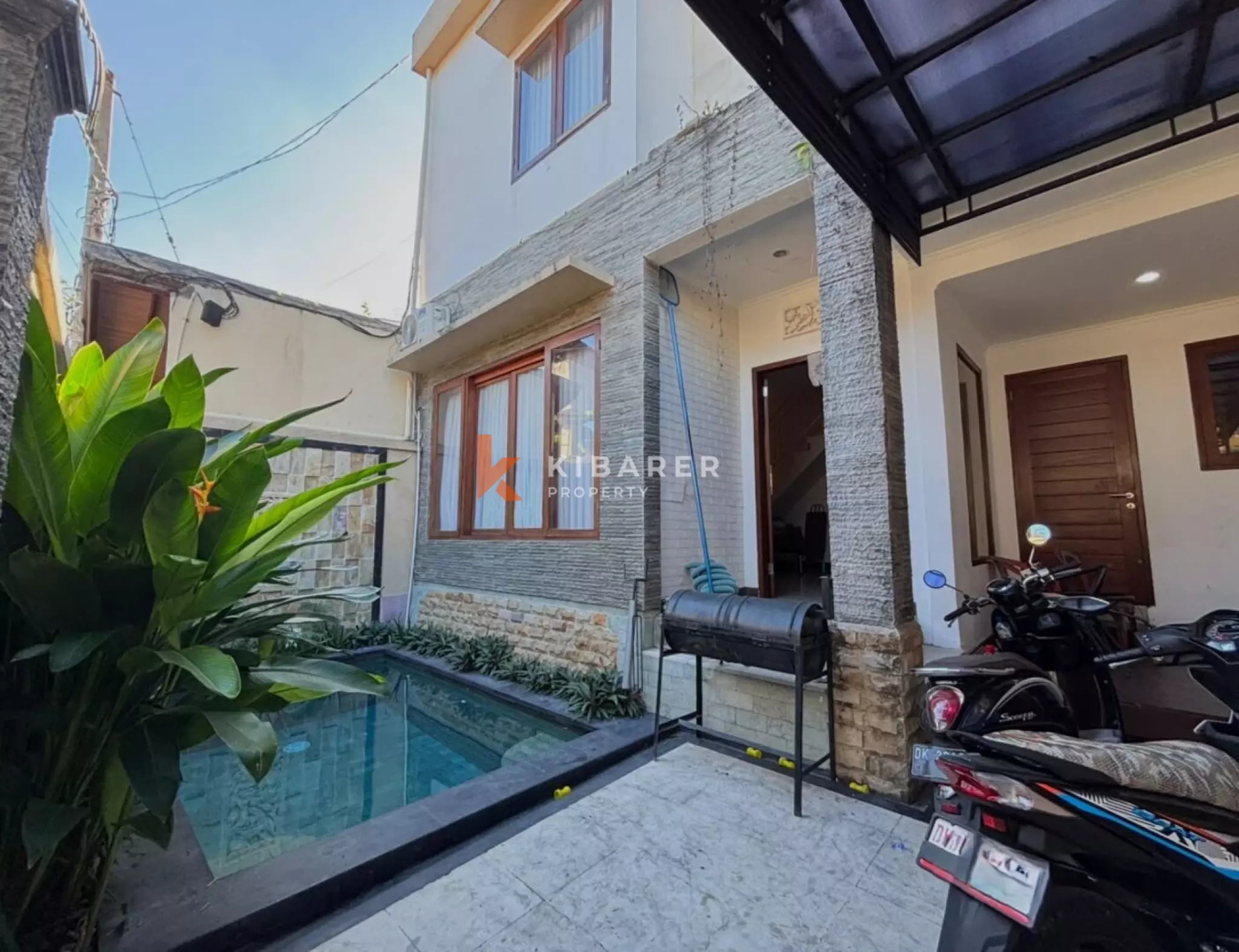 Walk to Cafes and Shops from This Two Bedroom Seminyak Villa
