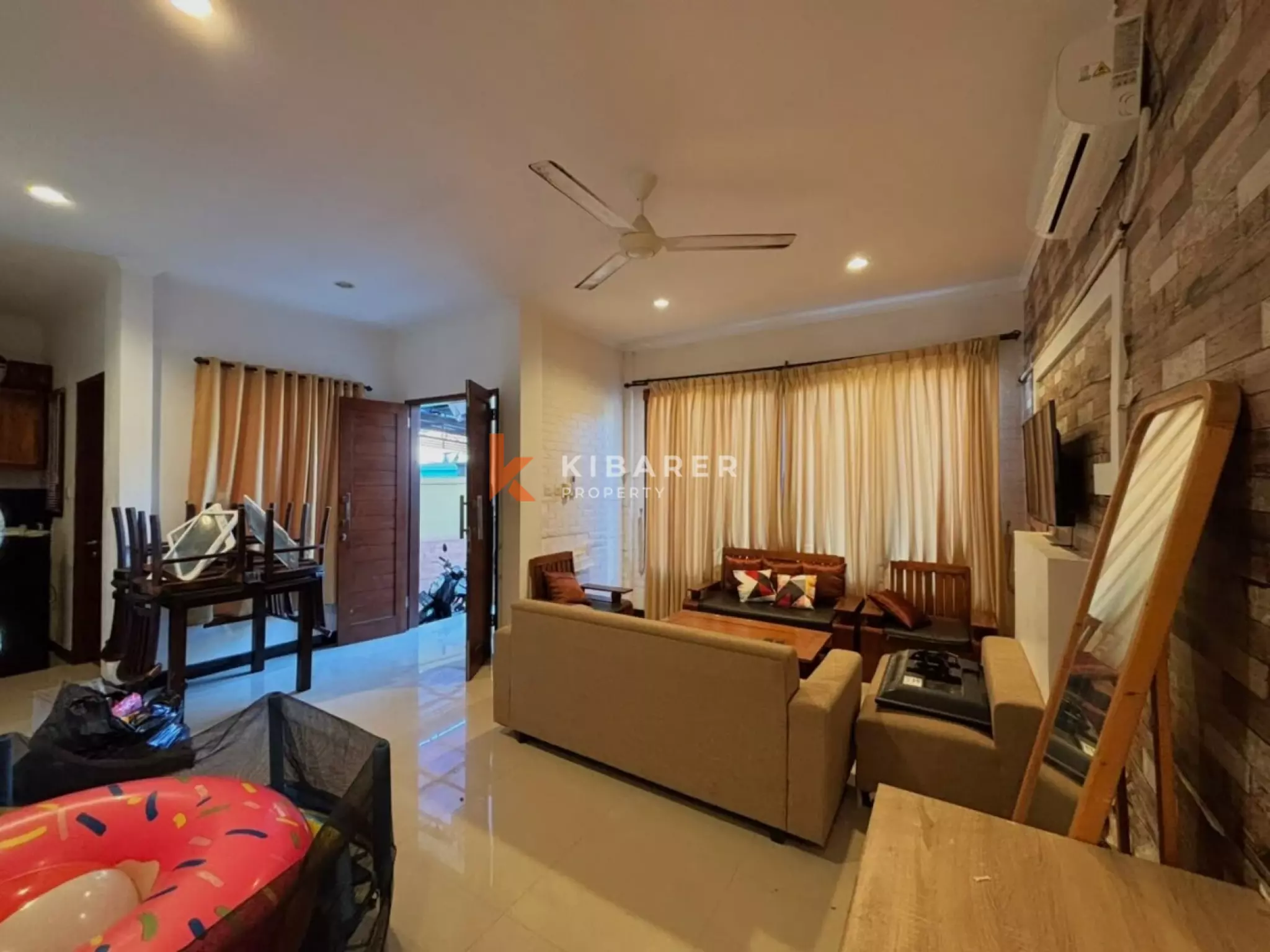Walk to Cafes and Shops from This Two Bedroom Seminyak Villa