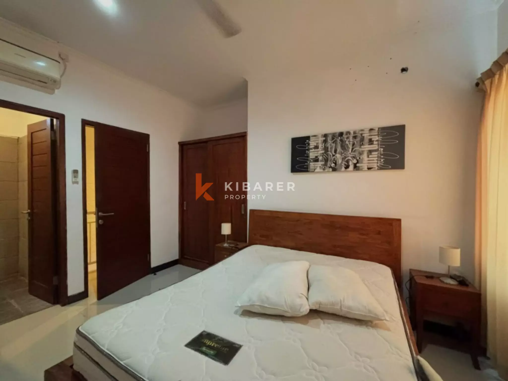 Walk to Cafes and Shops from This Two Bedroom Seminyak Villa