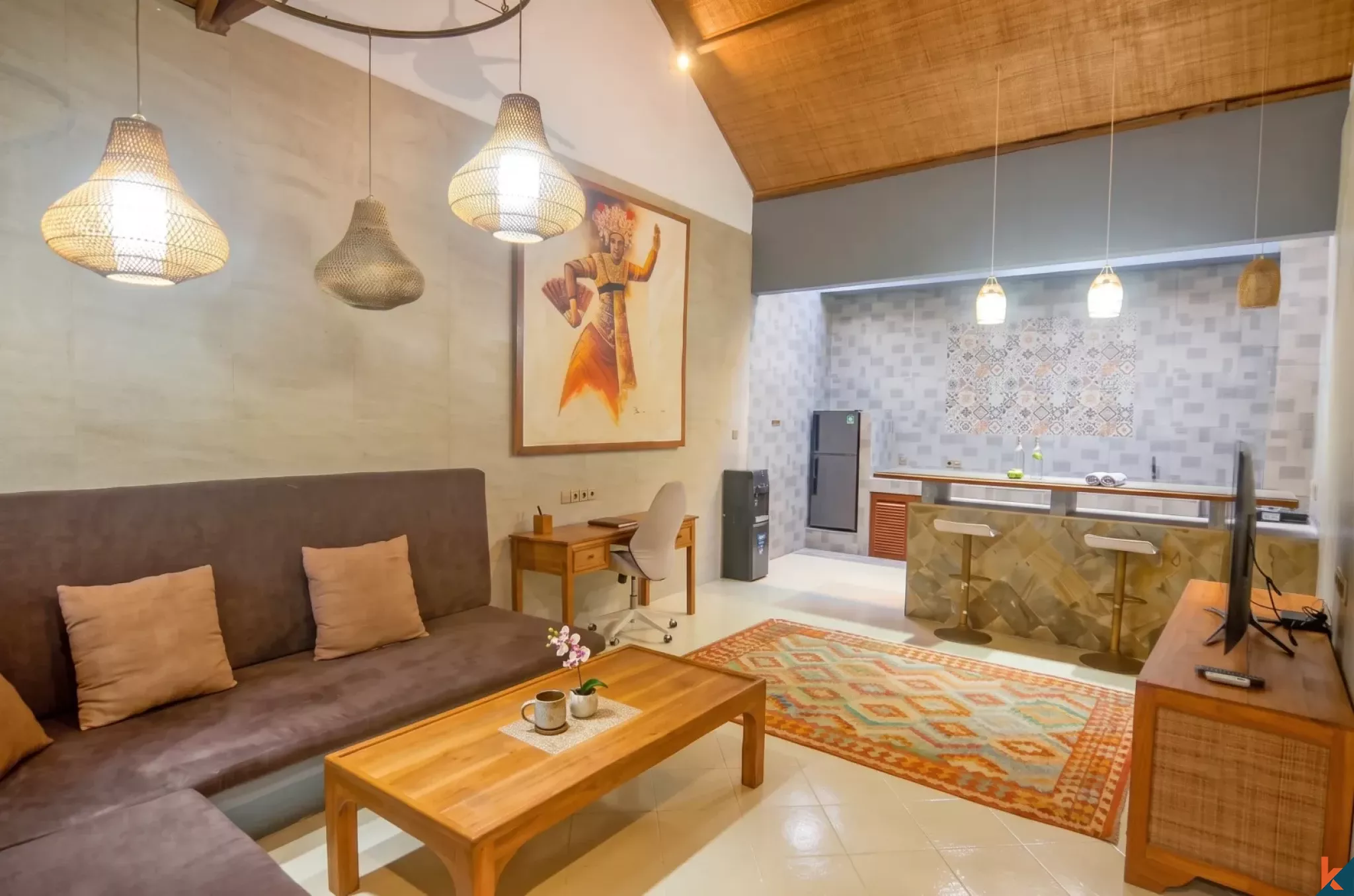 Cozy One Bedroom Leasehold Villa Walking Distance to the Beach in Legian