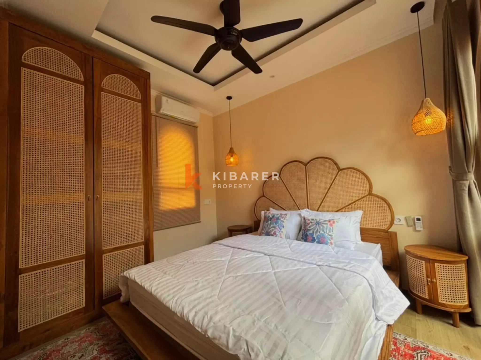 Contemporary Mediterranean Three Bedroom Villa with Rooftop Entertaining Space in Ungasan