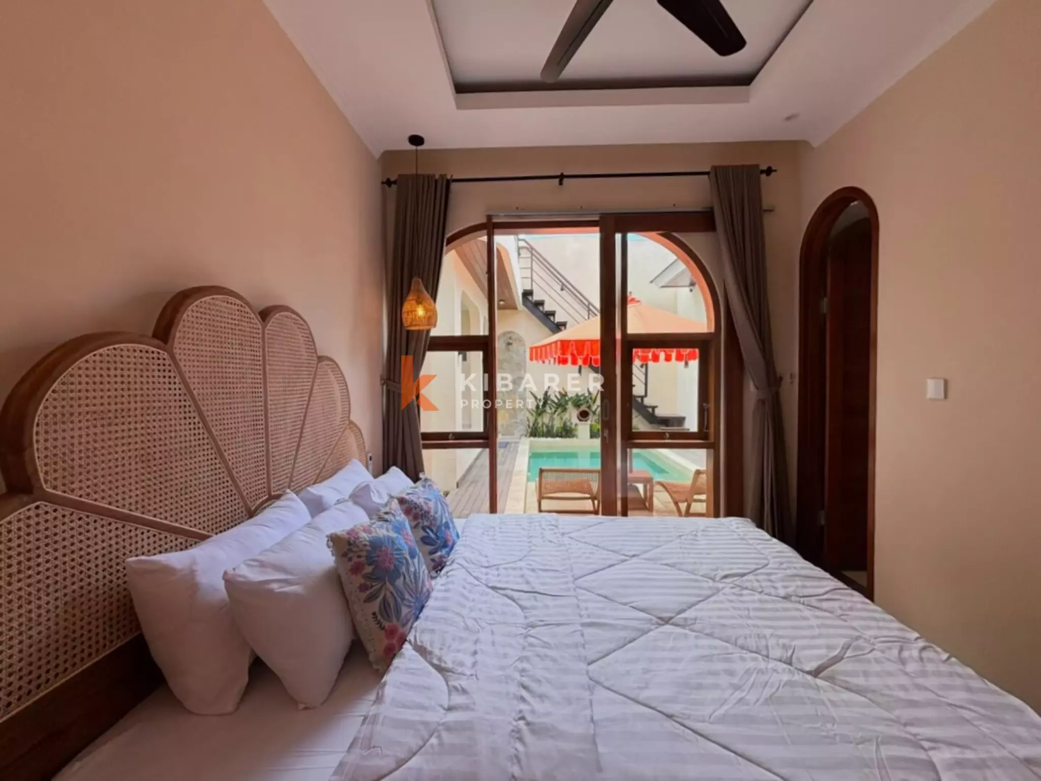 Contemporary Mediterranean Three Bedroom Villa with Rooftop Entertaining Space in Ungasan