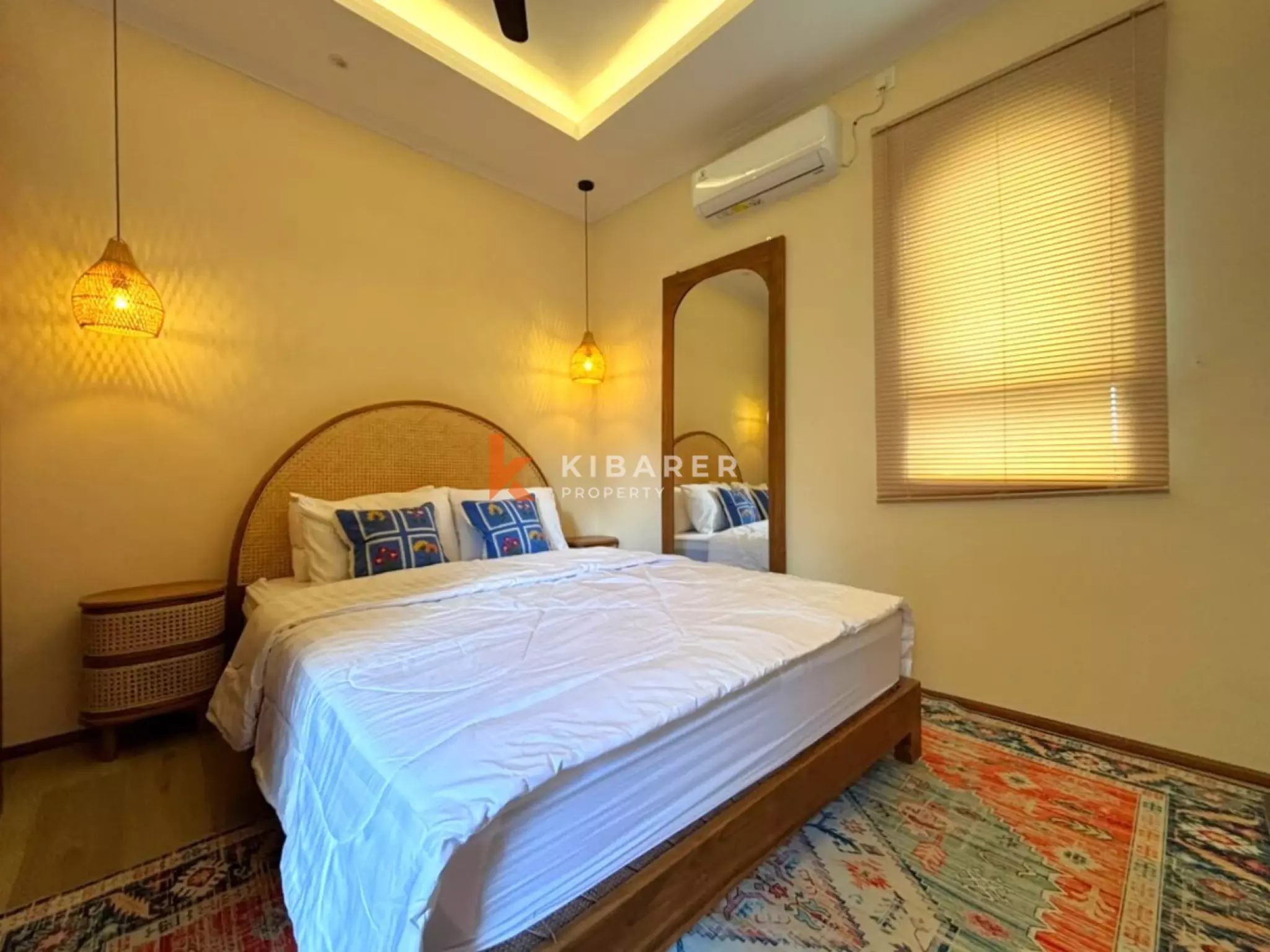 Contemporary Mediterranean Three Bedroom Villa with Rooftop Entertaining Space in Ungasan