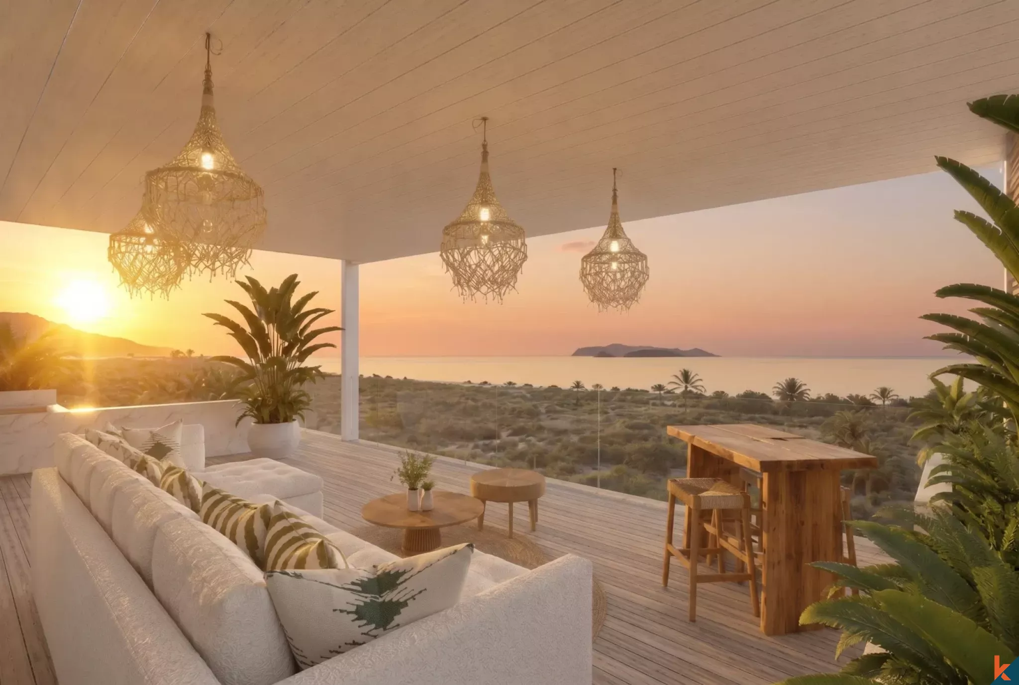 Luxury Two Bedroom Off-Plan Villa with Rooftop Terrace & Stunning Ocean Views in Nusa Lembongan