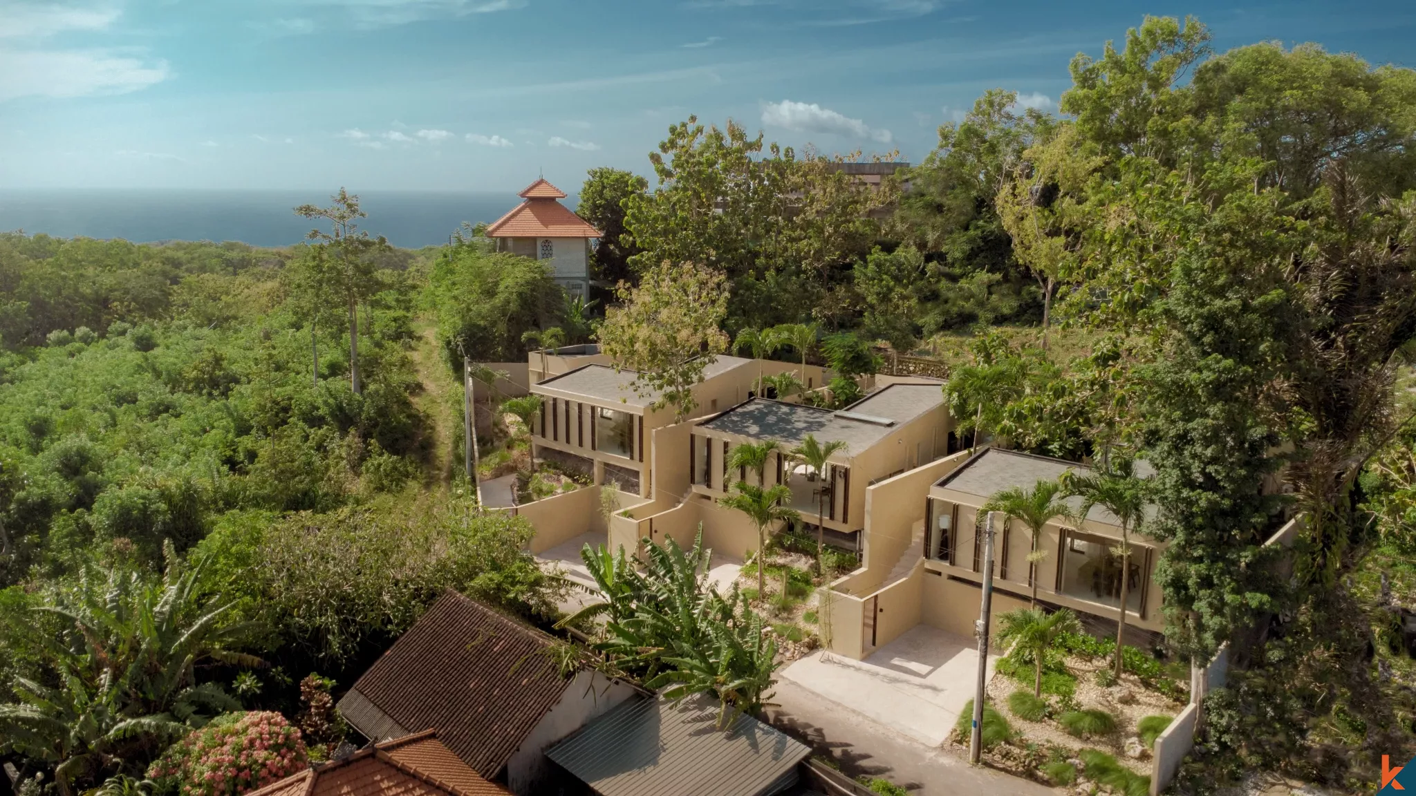 Vila Tropis yang Tenang dengan 3 Kamar Tidur di Uluwatu dan Kolam Renang Pribadi
