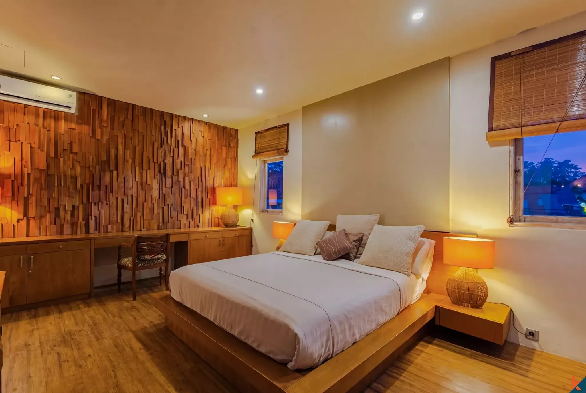 Charmante villa de trois chambres en location avec un excellent retour sur investissement à Seminyak
