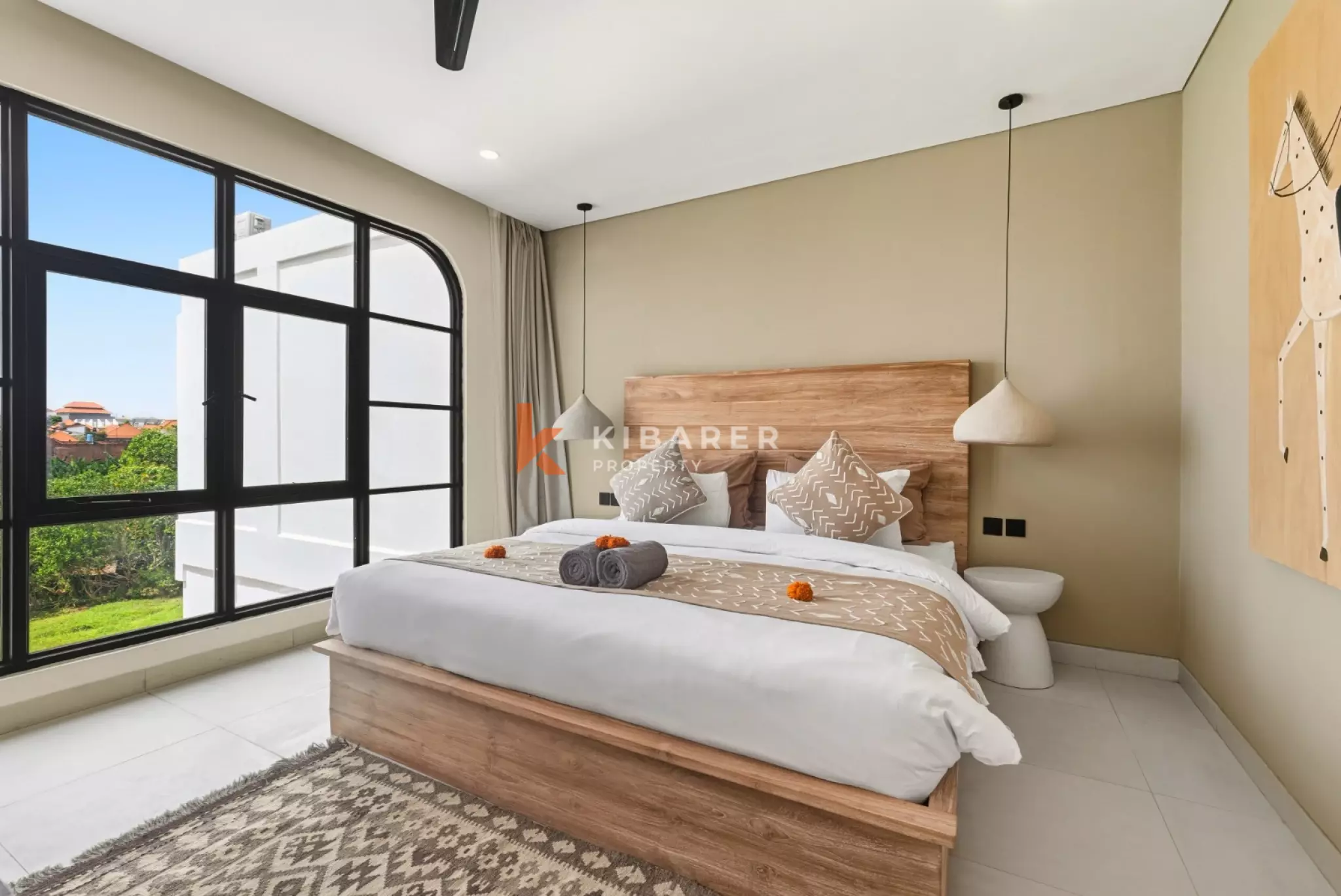 Streamlined Modern Two-Bedrooms Enclosed Villa in Berawa (AVAILABLE 20 JUNE 2026)