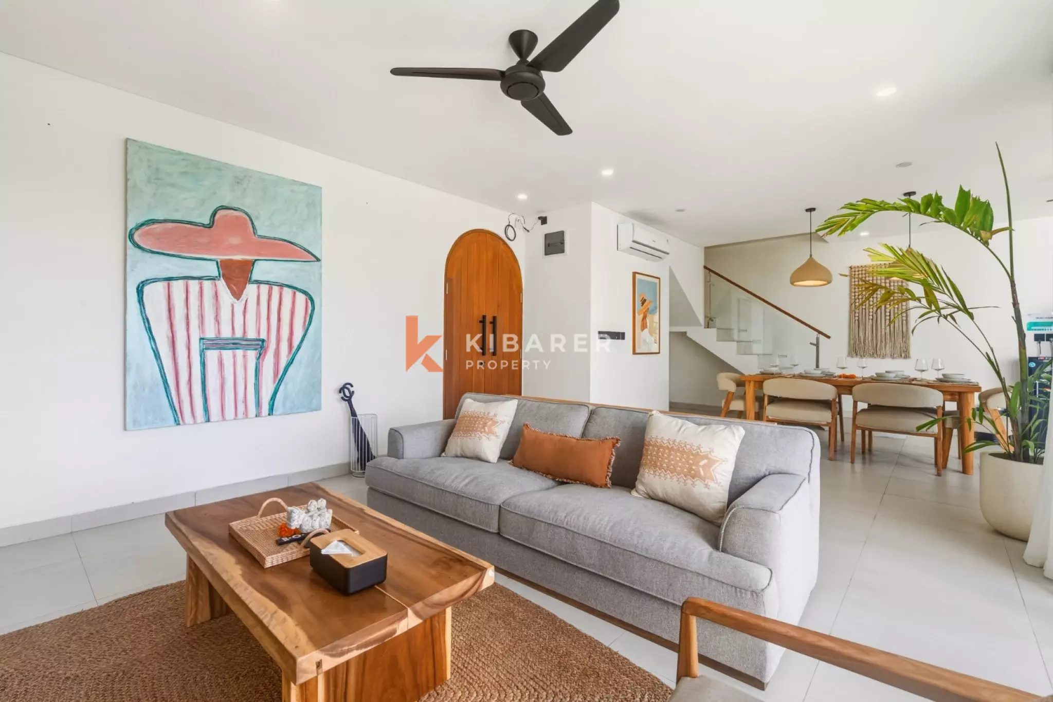 Streamlined Modern Two-Bedrooms Enclosed Villa in Berawa (AVAILABLE 20 JUNE 2026)