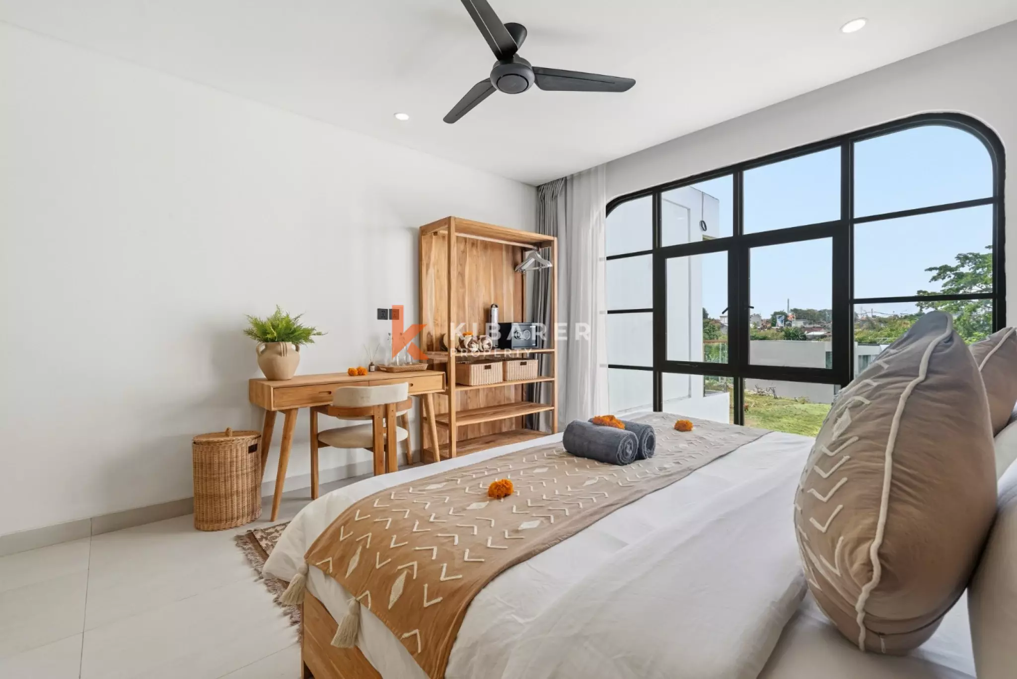 Streamlined Modern Two-Bedrooms Enclosed Villa in Berawa (AVAILABLE 20 JUNE 2026)