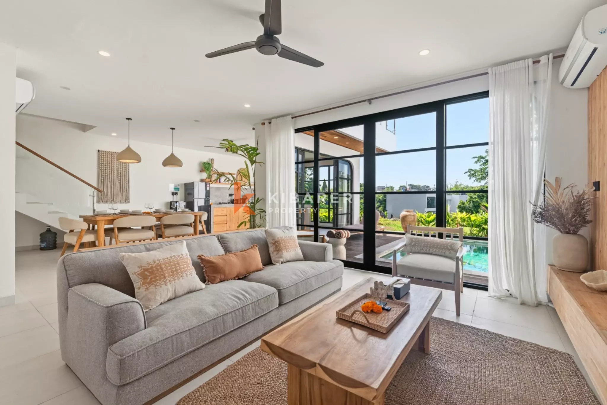 Streamlined Modern Two-Bedrooms Enclosed Villa in Berawa (AVAILABLE 20 JUNE 2026)