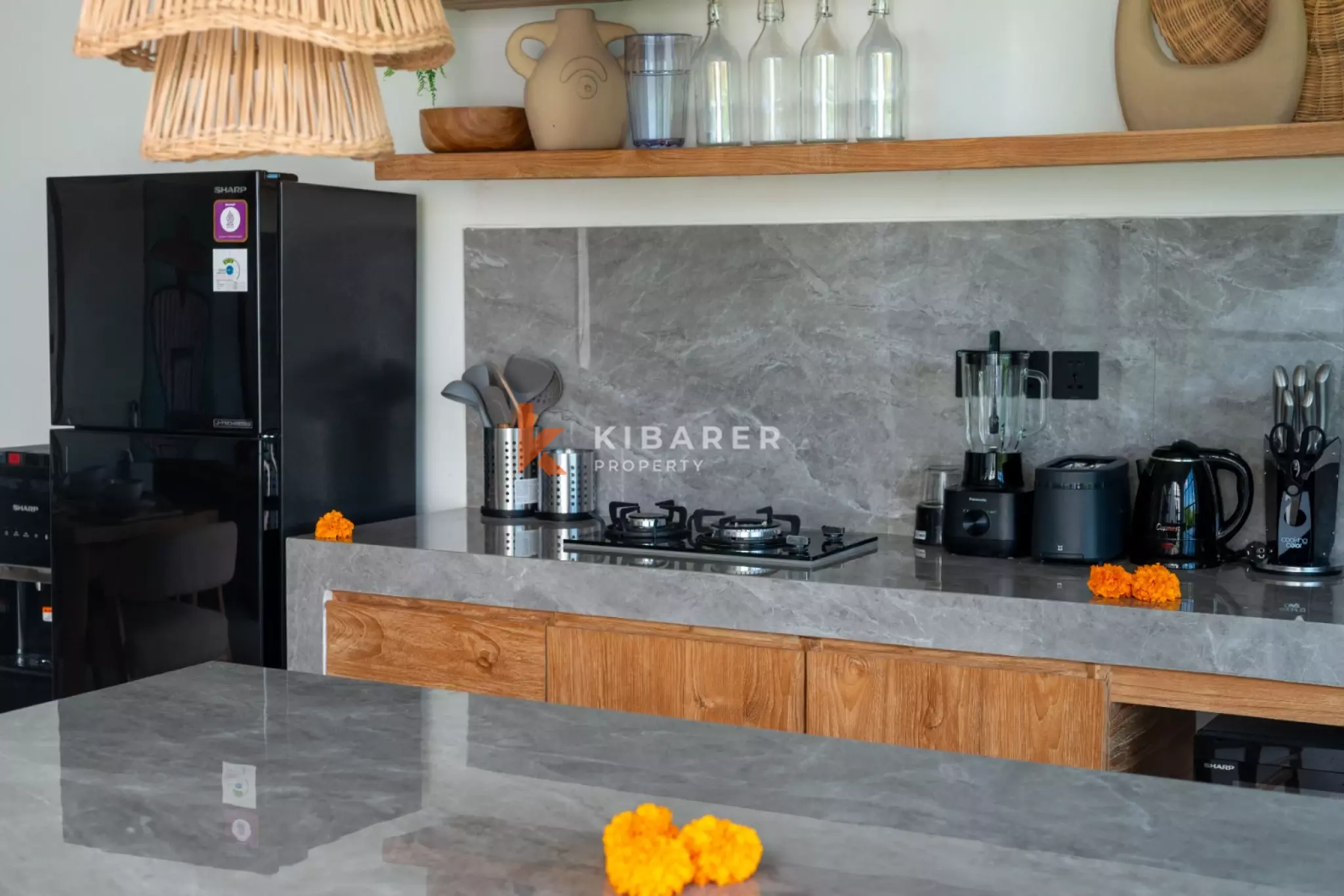 Streamlined Modern Two-Bedrooms Enclosed Villa in Berawa (AVAILABLE 20 JUNE 2026)
