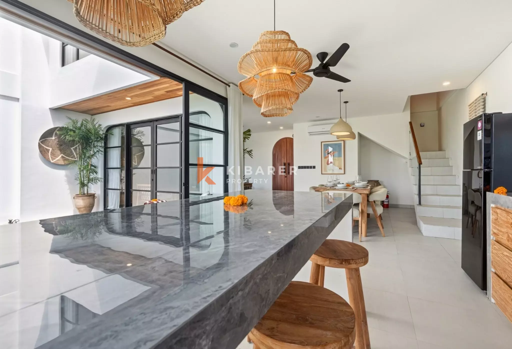 Streamlined Modern Two-Bedrooms Enclosed Villa in Berawa (AVAILABLE 20 JUNE 2026)