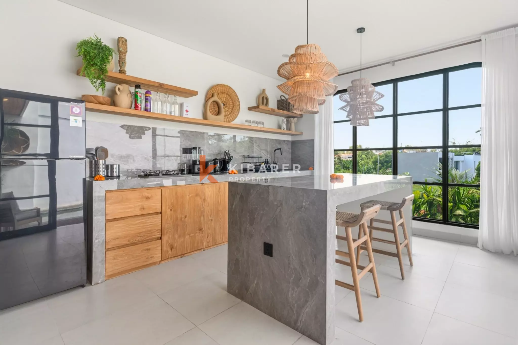 Streamlined Modern Two-Bedrooms Enclosed Villa in Berawa (AVAILABLE 20 JUNE 2026)