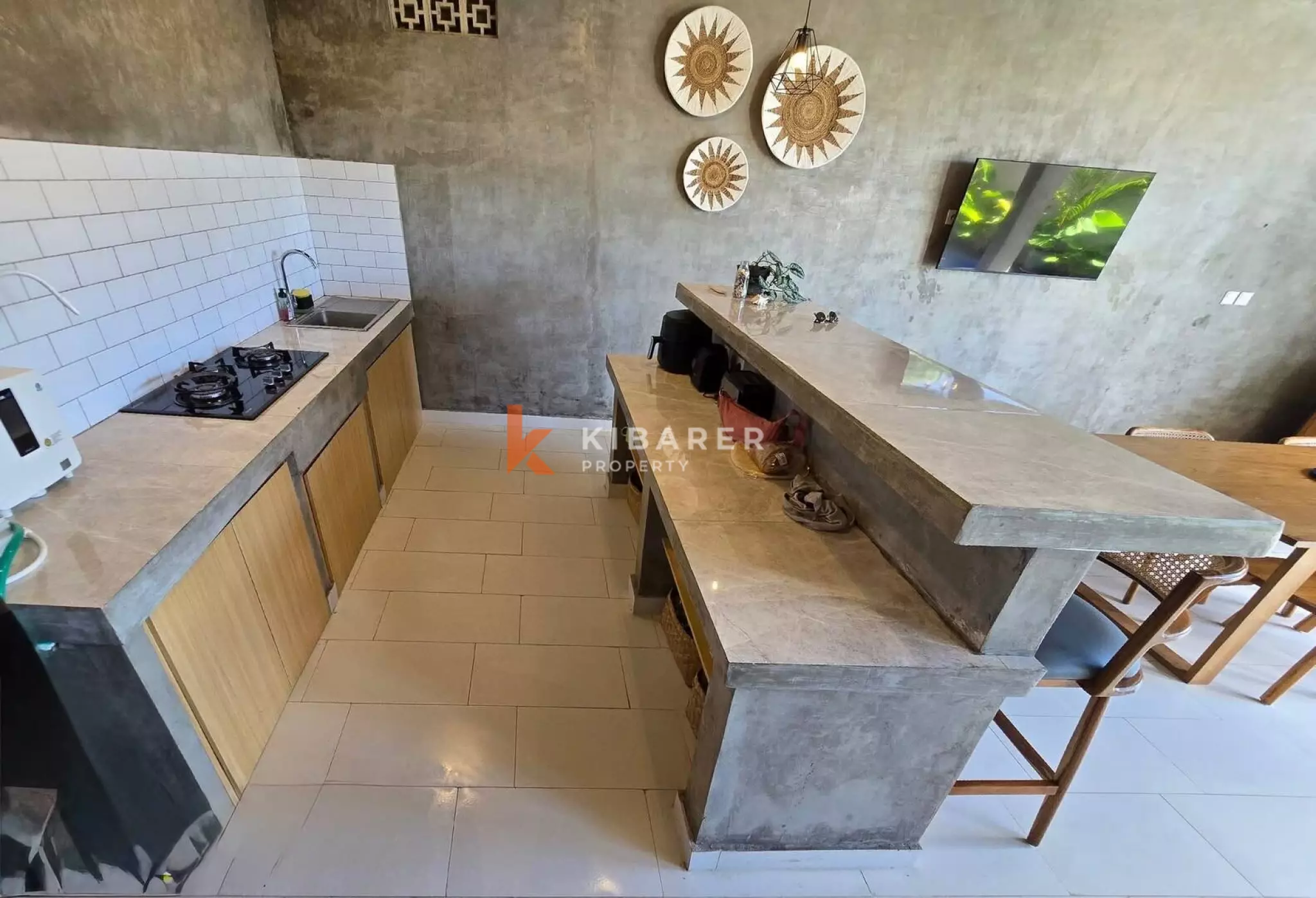 Stylish Three Bedroom Open Living Villa Steps from Berawa Lifestyle Hub