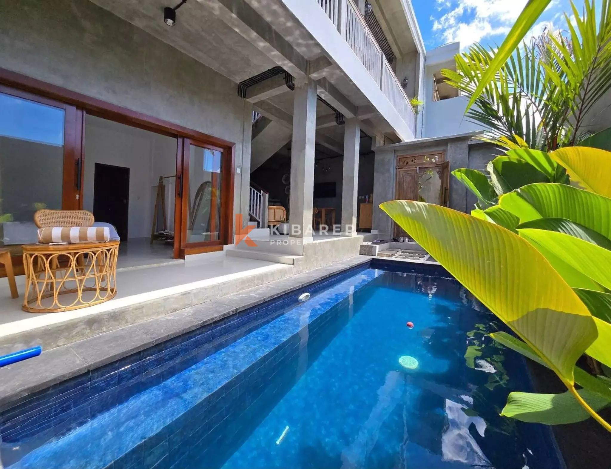 Stylish Three Bedroom Open Living Villa Steps from Berawa Lifestyle Hub