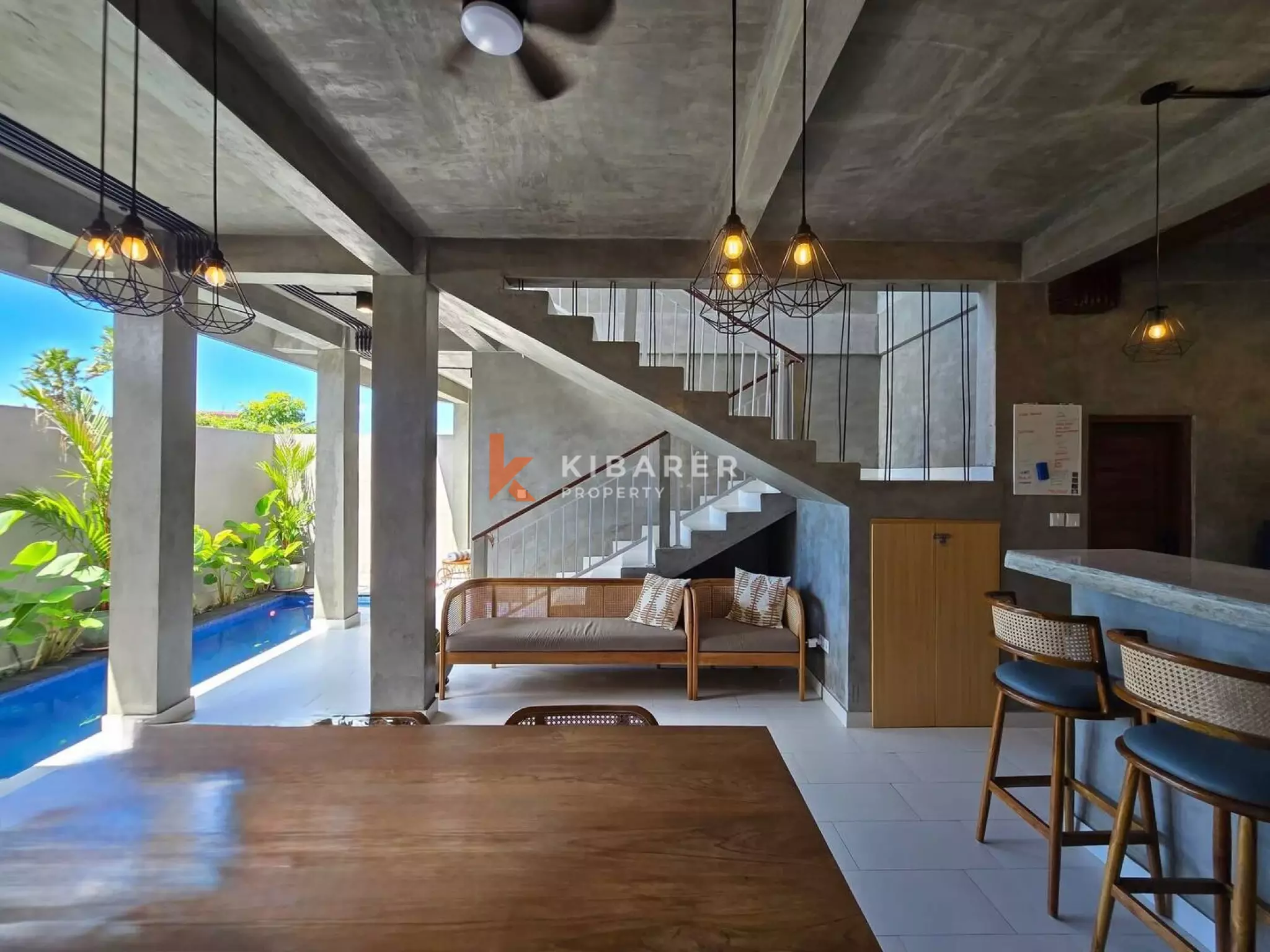 Stylish Three Bedroom Open Living Villa Steps from Berawa Lifestyle Hub