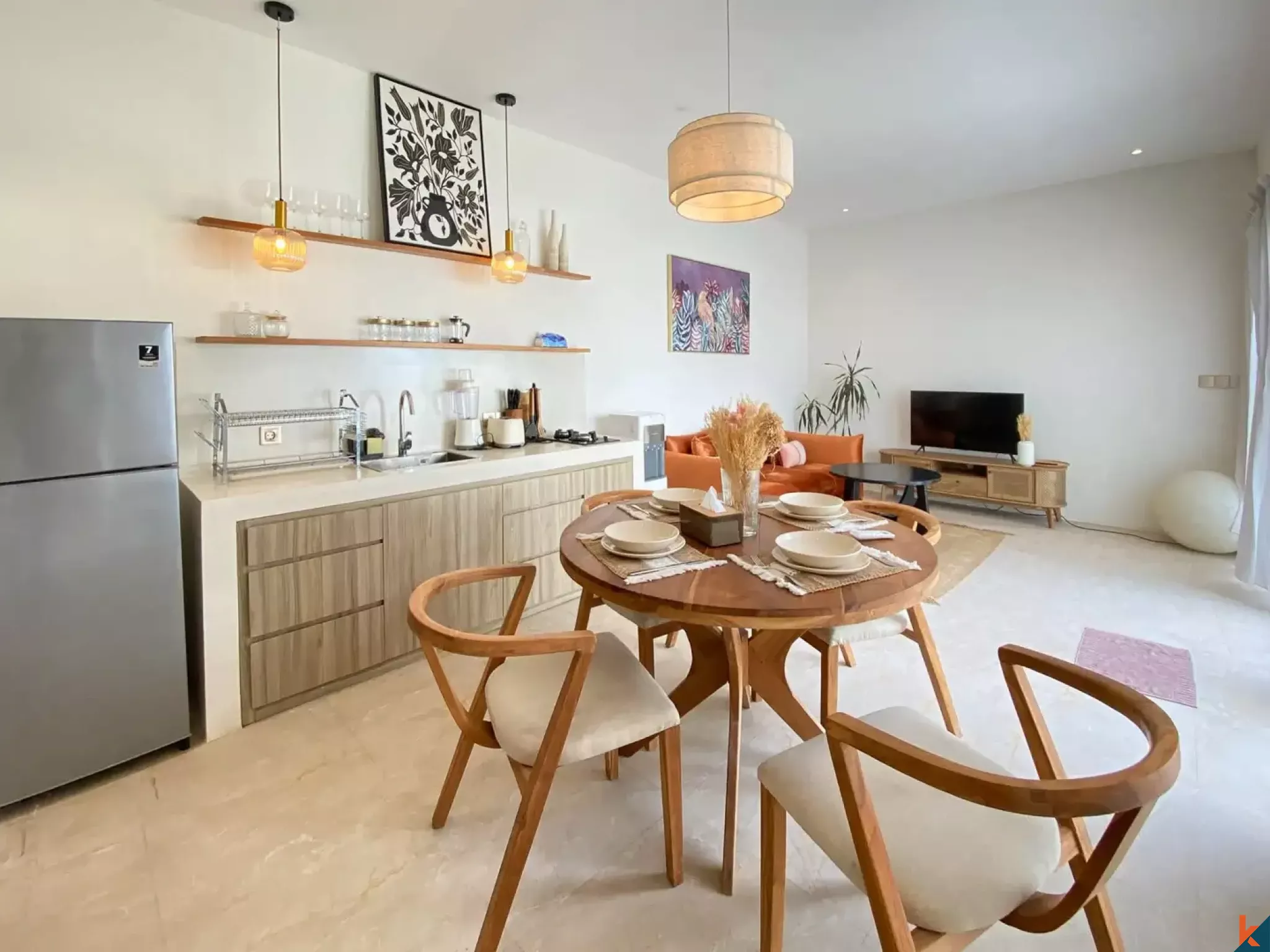Brand new Modern One Bedroom Villa for Lease in Canggu