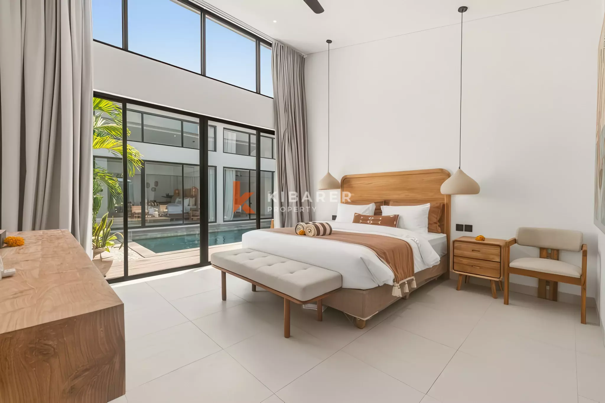 Complex Modern Three-Bedrooms Villa in Canggu