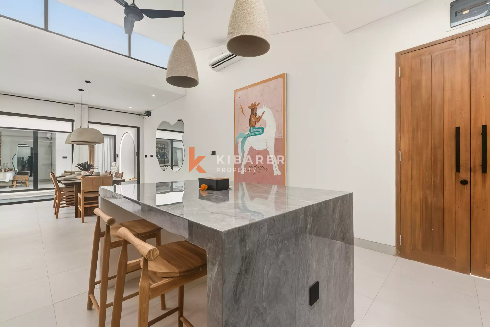 Complex Modern Three-Bedrooms Villa in Canggu