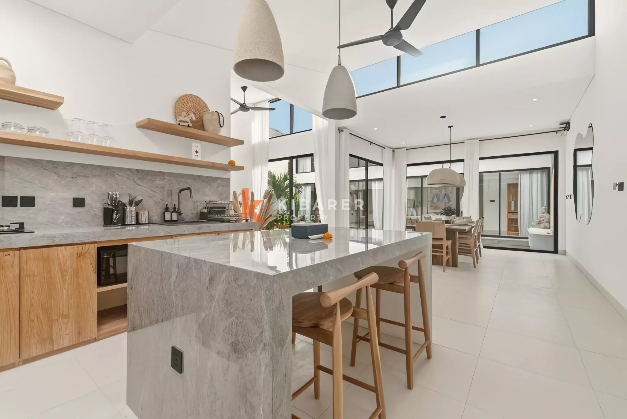 Complex Modern Three-Bedrooms Villa in Canggu