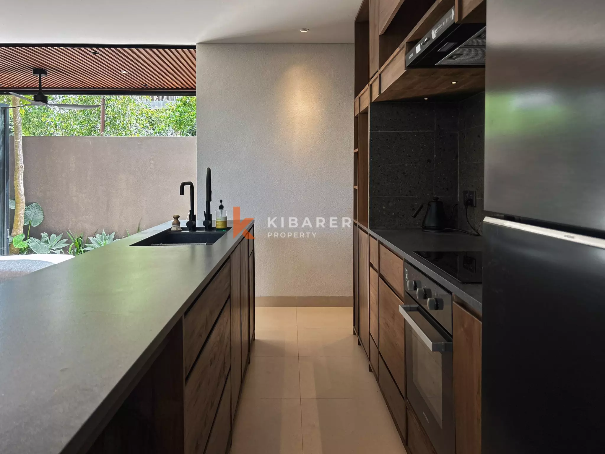 Vila Modern Elegan Satu Kamar Tidur dengan Pemandangan Indah di Ungasan