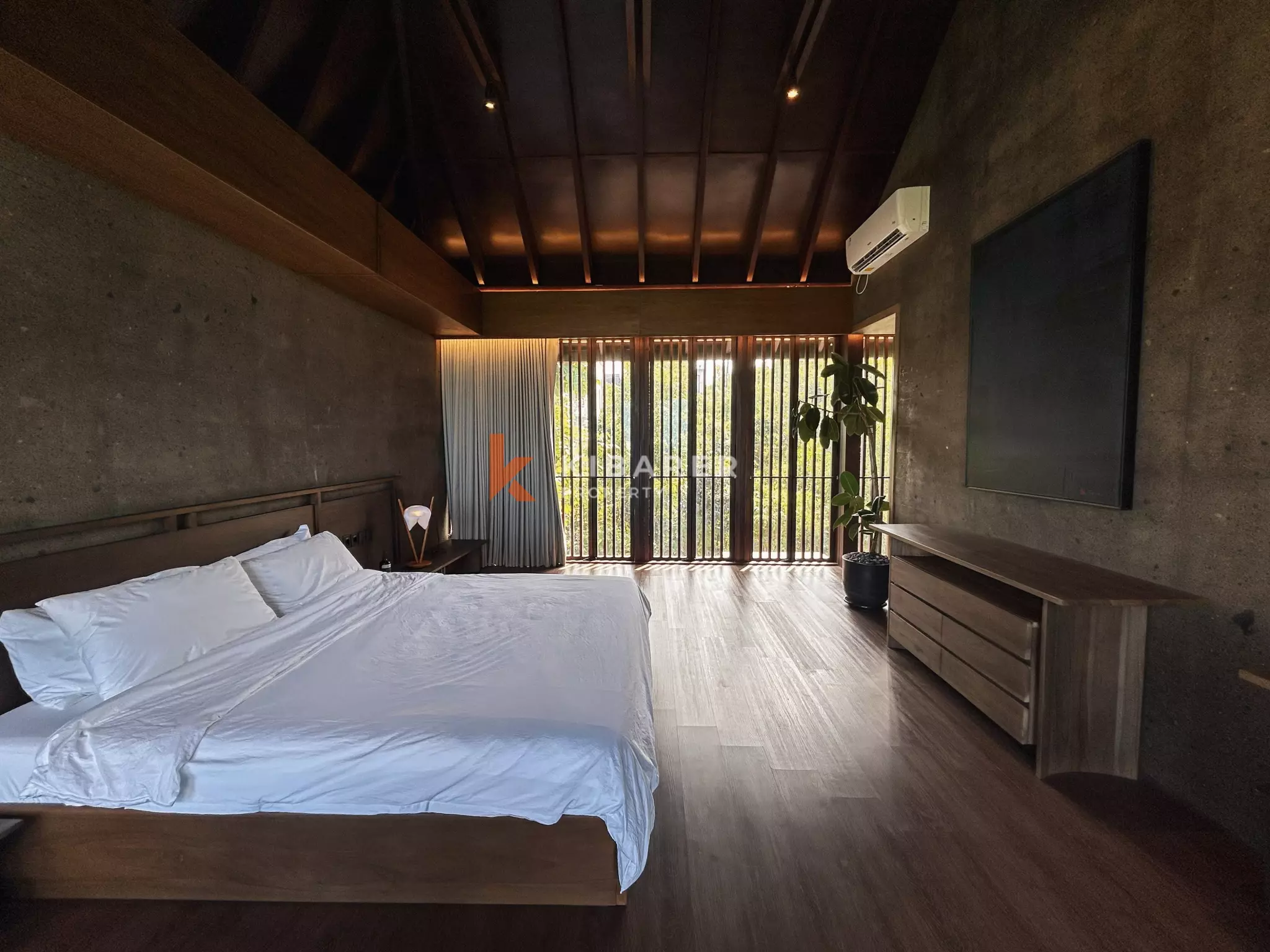 Vila Modern Elegan Satu Kamar Tidur dengan Pemandangan Indah di Ungasan
