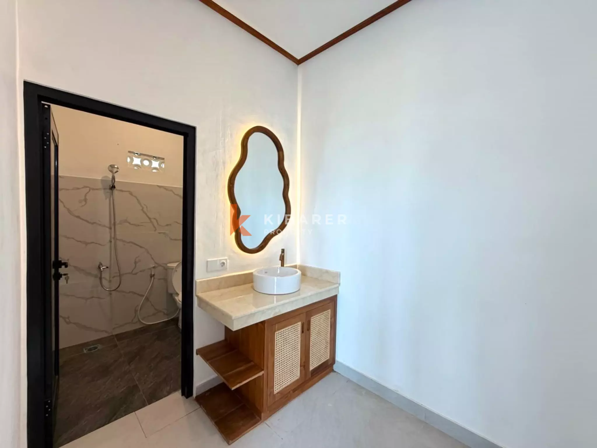 Semi-Furnished Two-Bedrooms Villa Situated Close to Seseh Beach