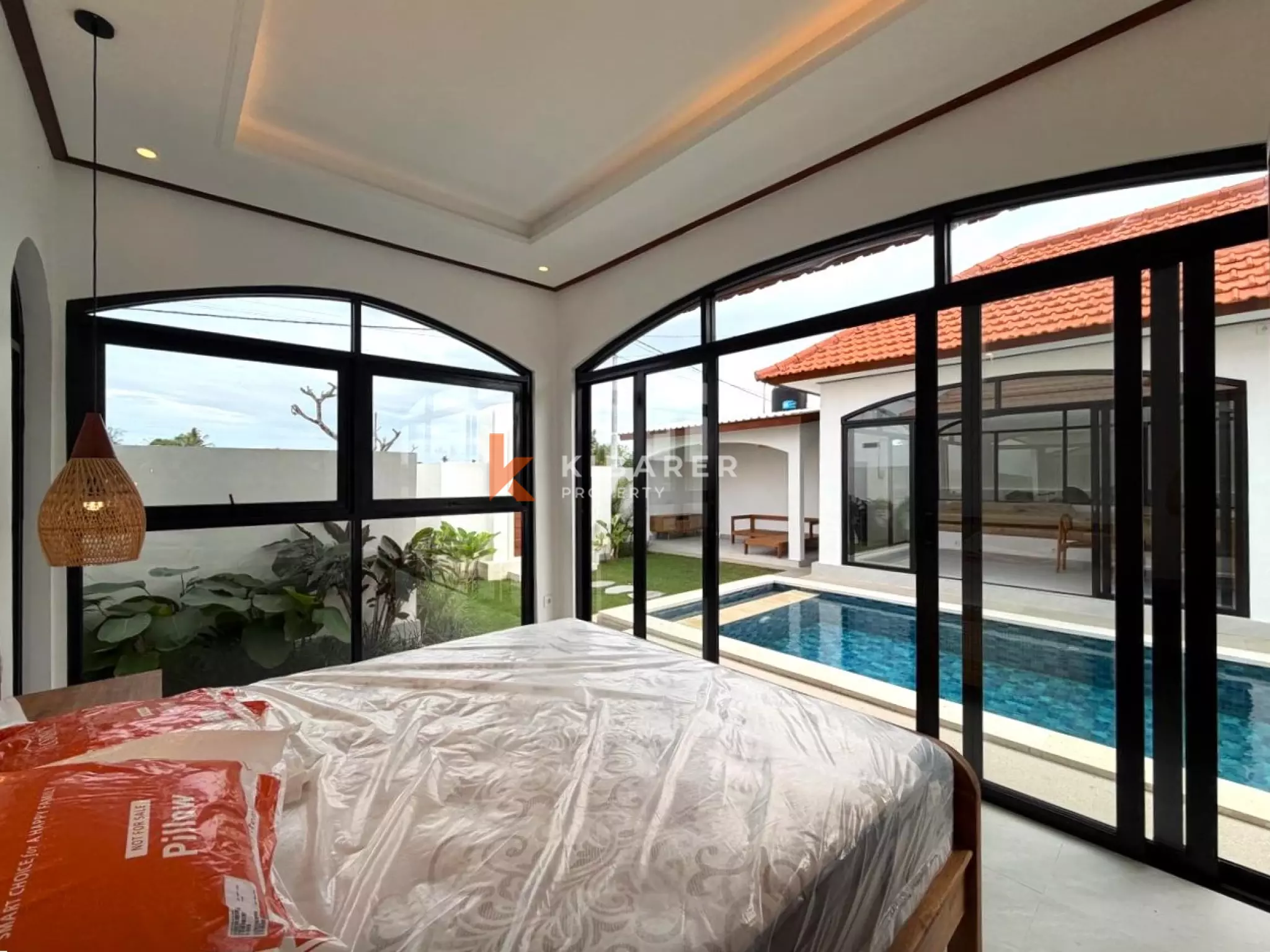 Semi-Furnished Two-Bedrooms Villa Situated Close to Seseh Beach