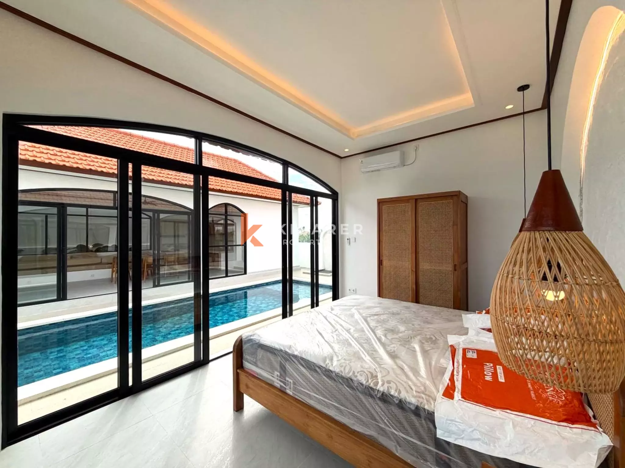 Semi-Furnished Two-Bedrooms Villa Situated Close to Seseh Beach