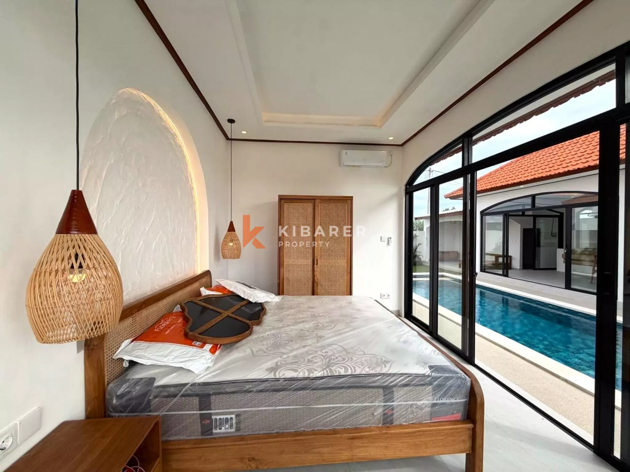 Semi-Furnished Two-Bedrooms Villa Situated Close to Seseh Beach