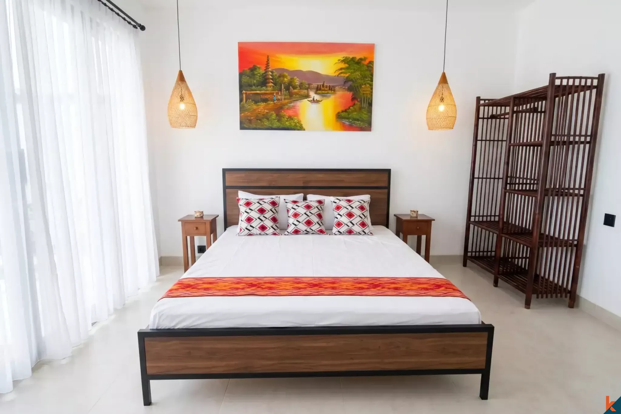Properti sewa baru dua kamar tidur yang menakjubkan di dekat Pantai Pandawa