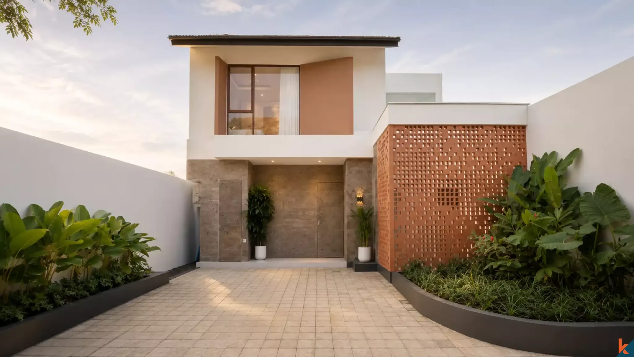 Prestigieuse propriété de quatre chambres en pleine propriété, vendue sur plan à Sanur
