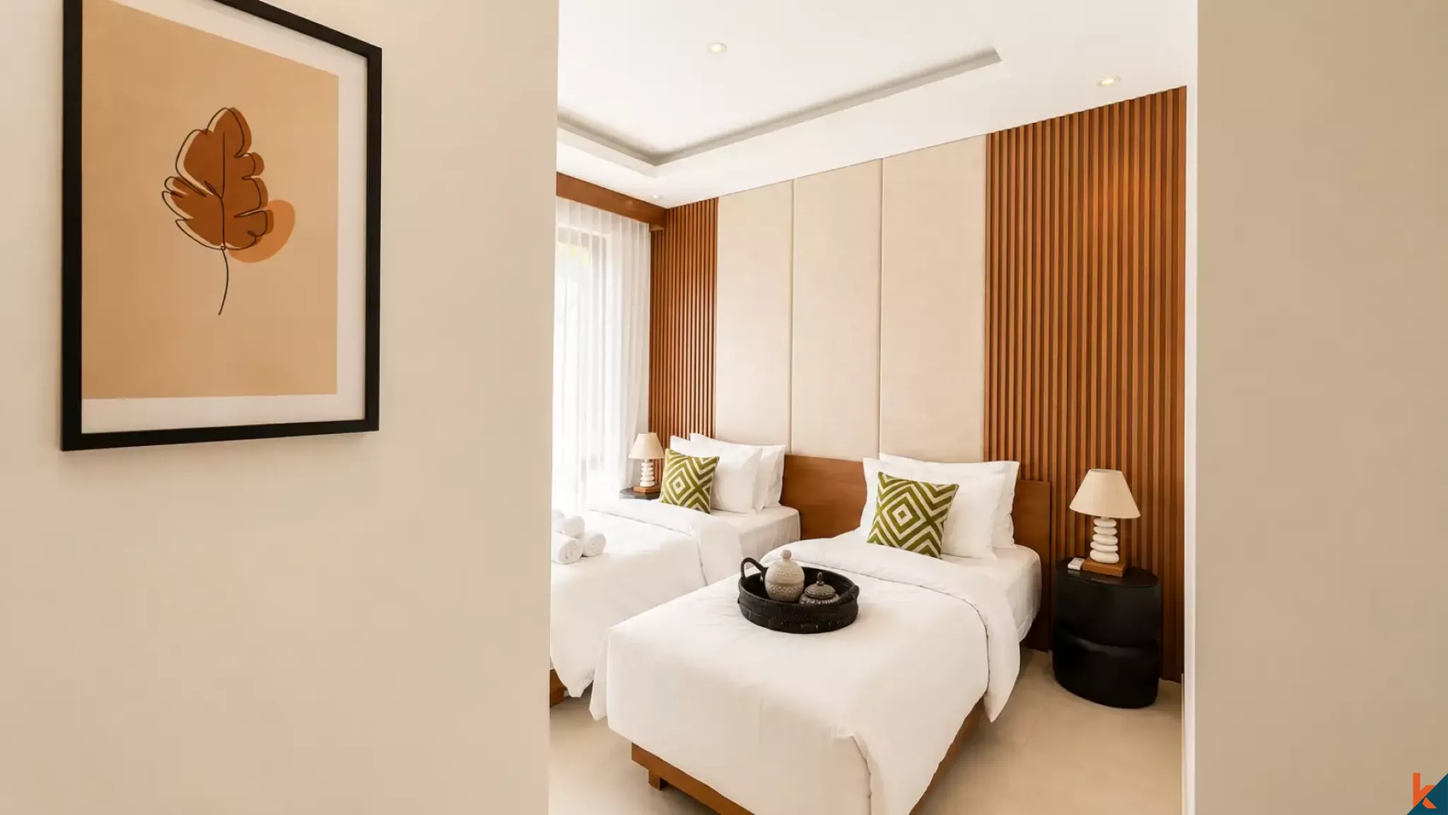 Prestigieuse propriété de quatre chambres en pleine propriété, vendue sur plan à Sanur