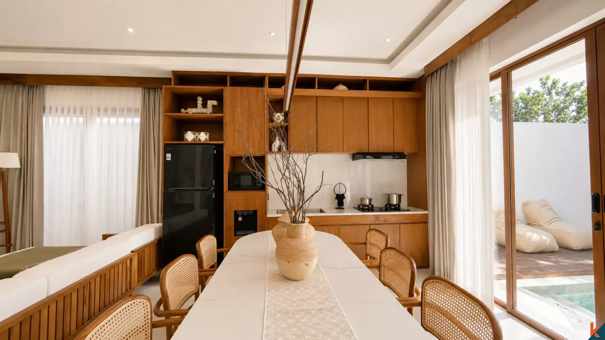 Prestigieuse propriété de quatre chambres en pleine propriété, vendue sur plan à Sanur
