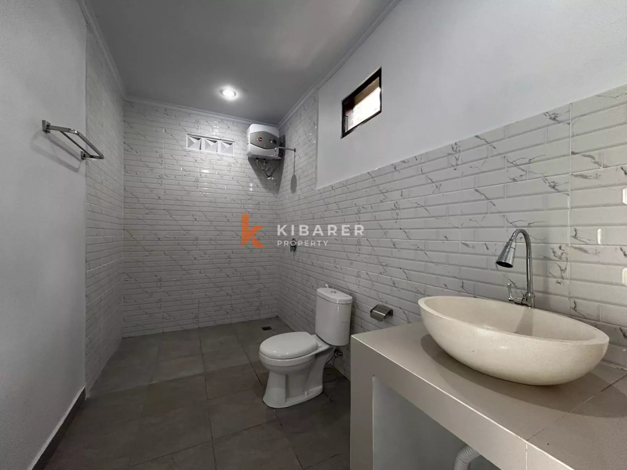 Spacious Four-Bedroom Unfurnished Villa with Open Kitchen and Private Pool in Padonan