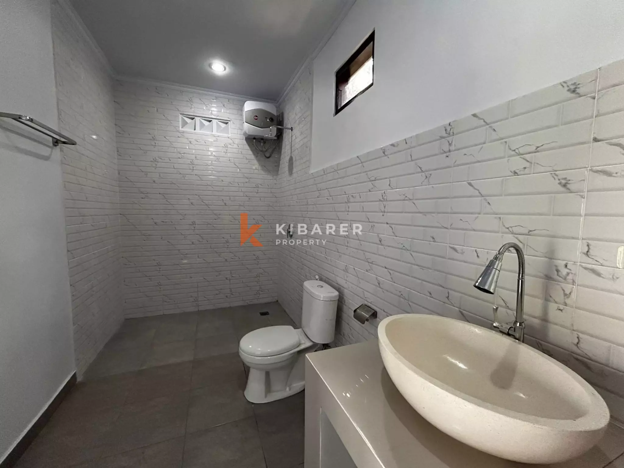 Spacious Four-Bedroom Unfurnished Villa with Open Kitchen and Private Pool in Padonan