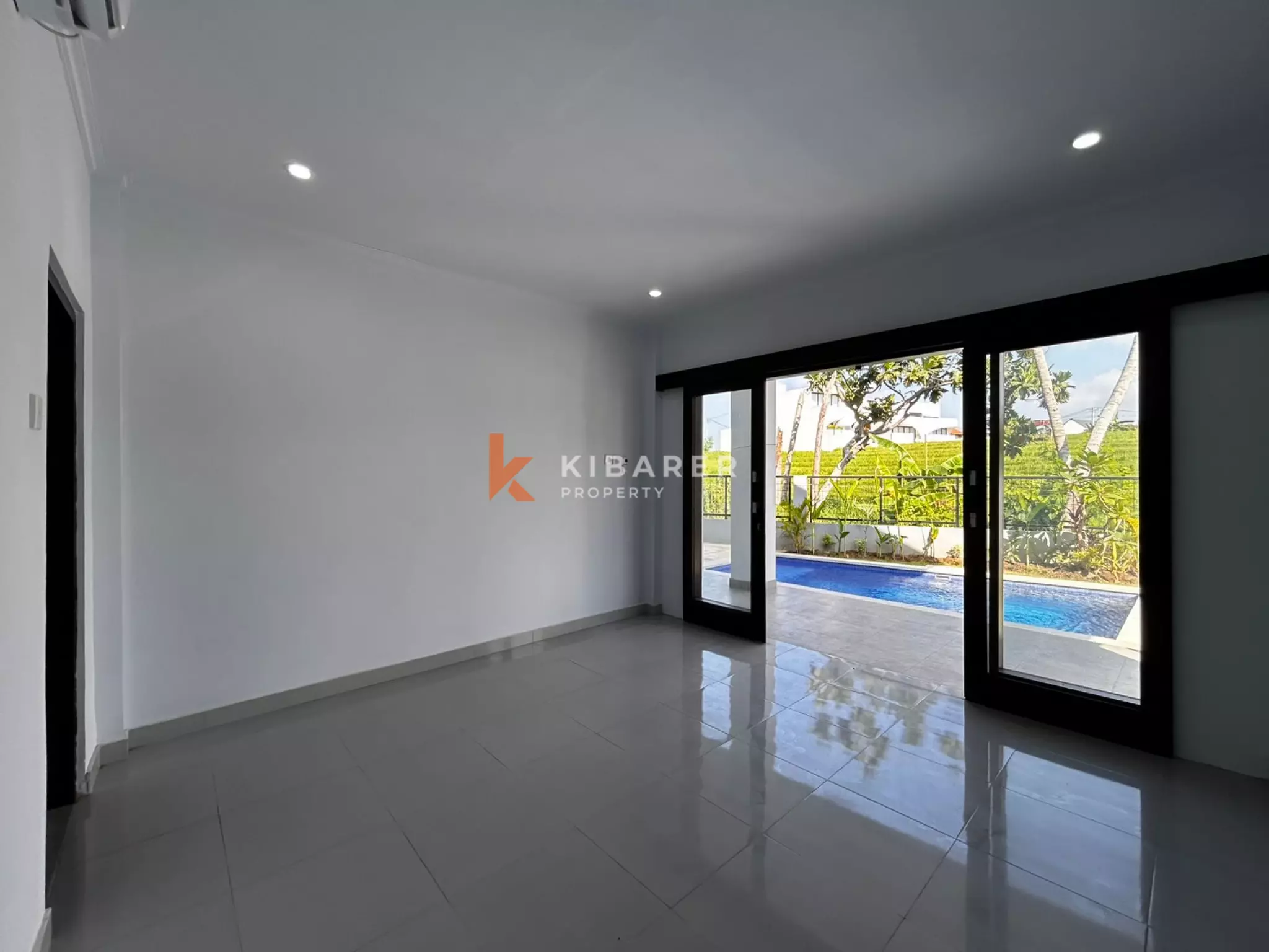 Spacious Four-Bedroom Unfurnished Villa with Open Kitchen and Private Pool in Padonan