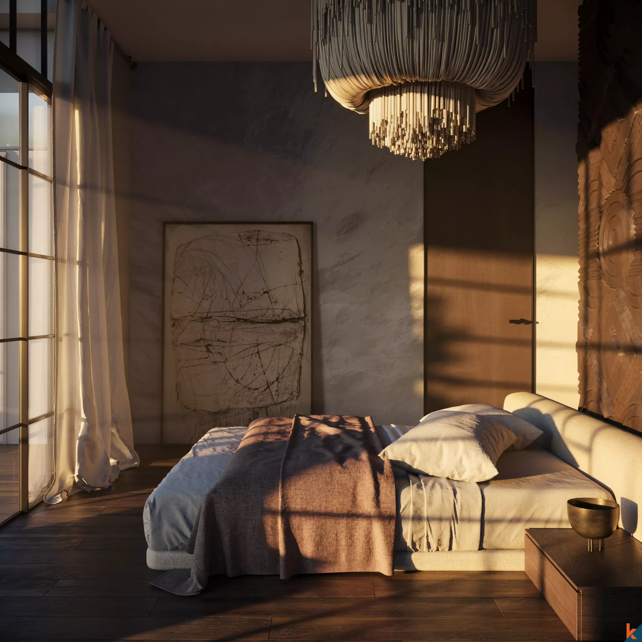 Villa 1 Kamar Tidur Bergaya Tropis Modern yang Akan Segera Hadir di Ubud