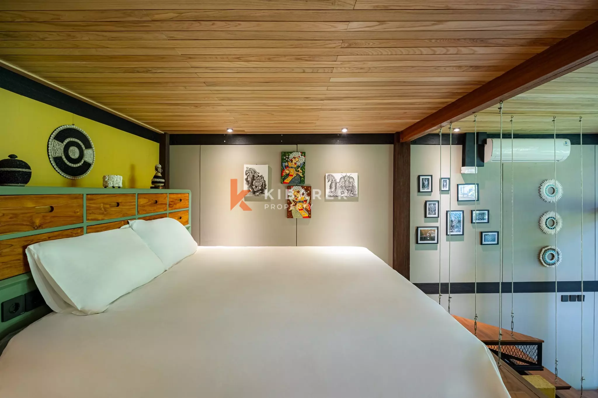 Apartemen Loft Mezzanine Satu Kamar Tidur dengan Kolam Renang Bersama, Dikelilingi Alam di Pecatu–Uluwatu