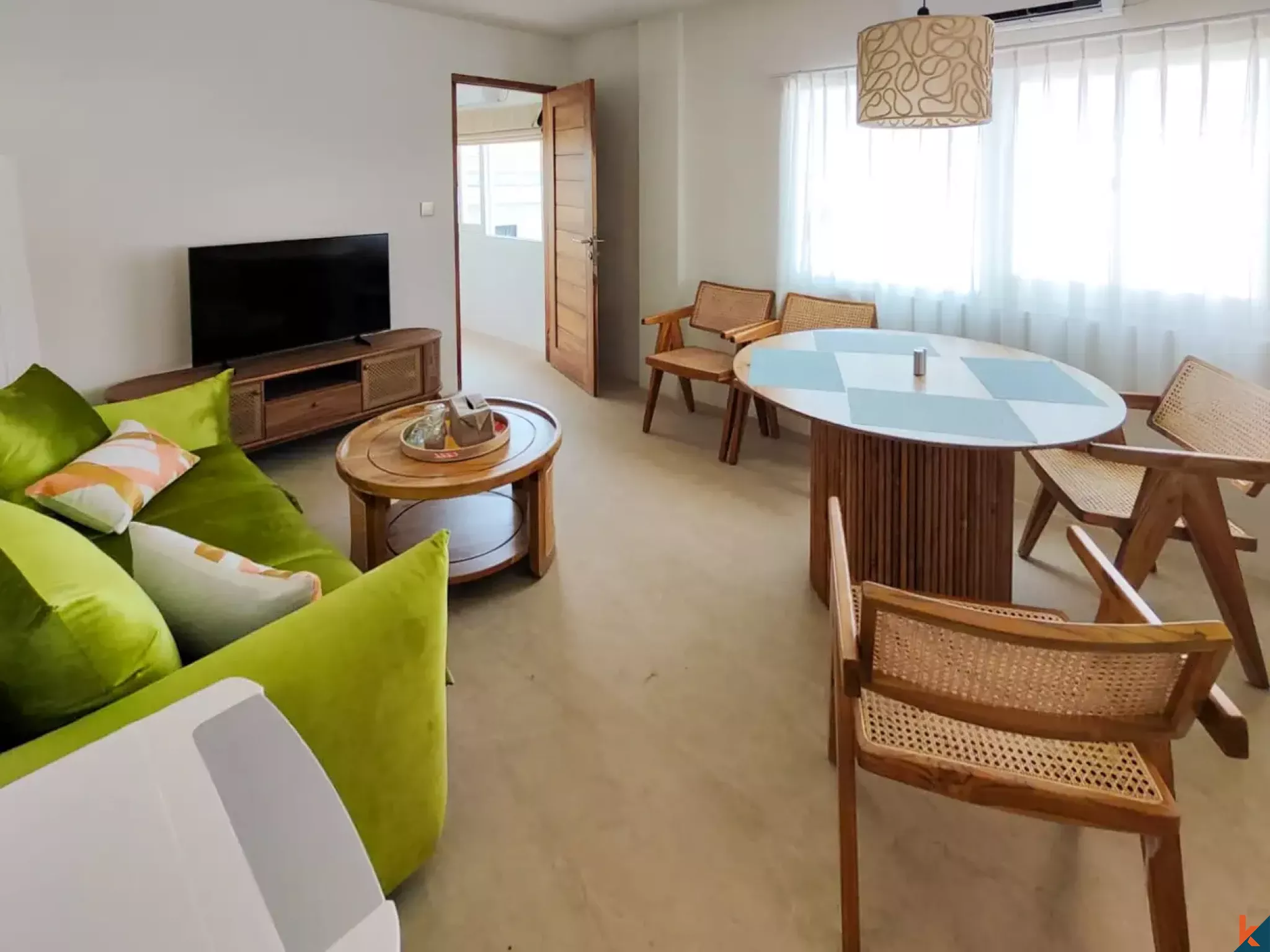 One bedroom leasehold apartment near the beach in Cemagi
