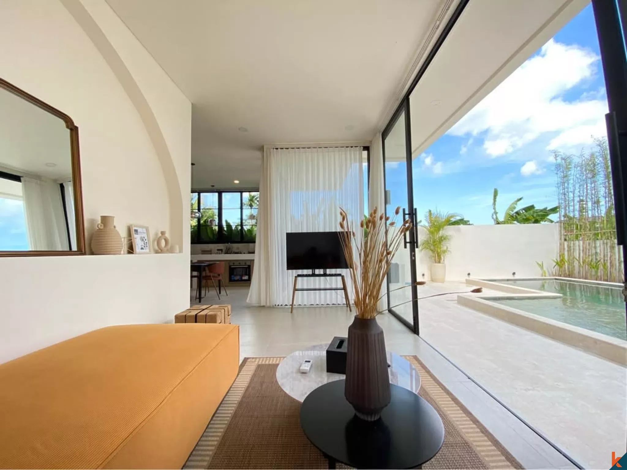 New four bedrooms leasehold villa walking distance to the beach