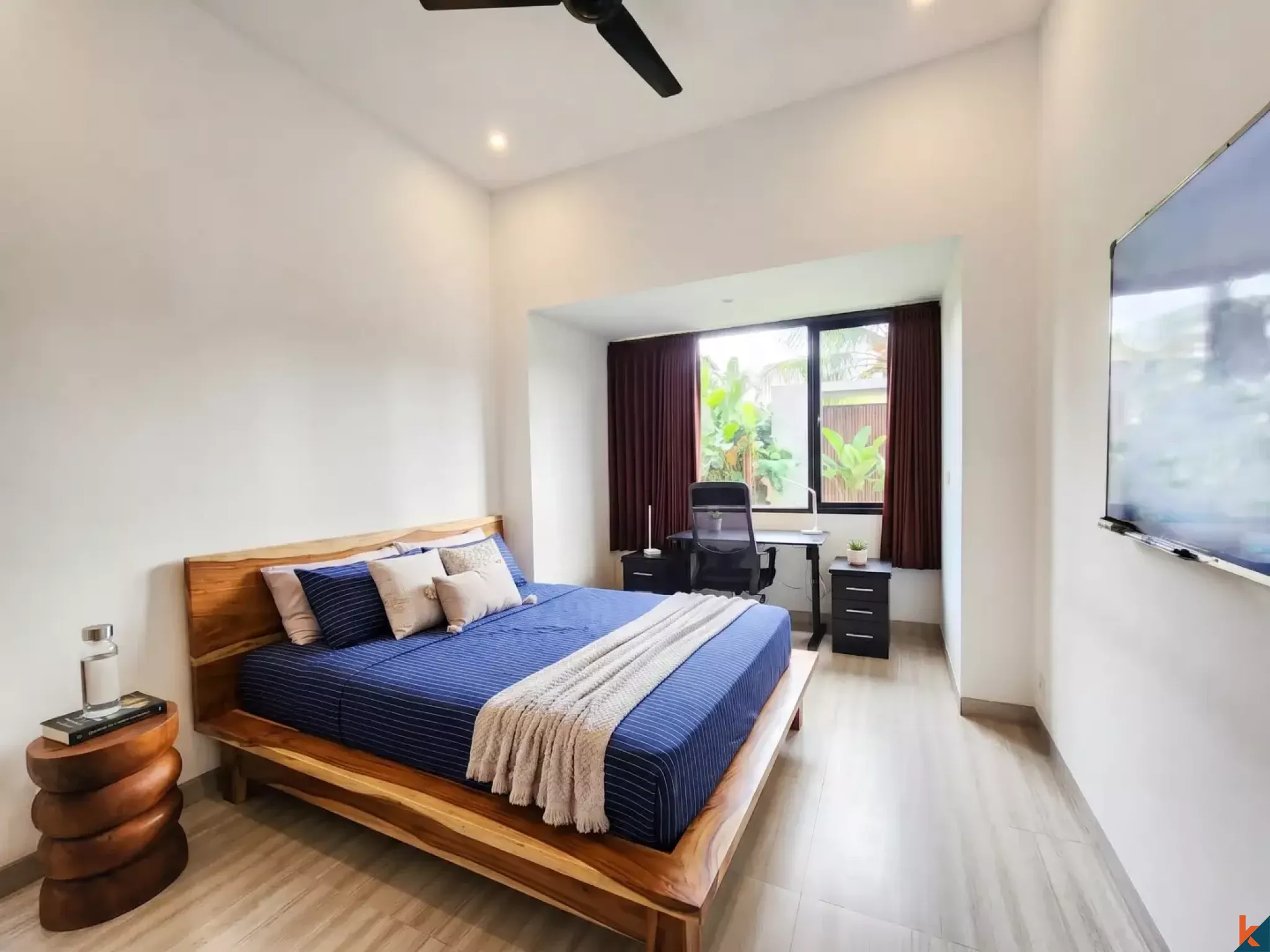 Penginapan Tenang Dua Kamar Tidur dengan Hak Sewa di Ubud - Sayan