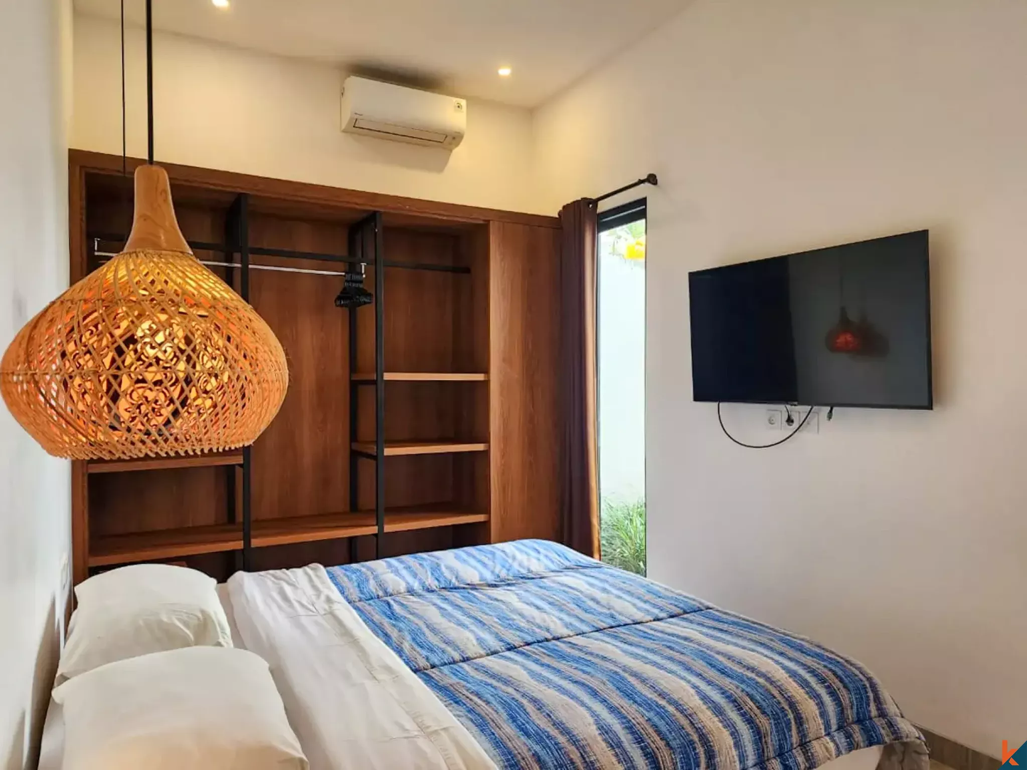 Penginapan Tenang Dua Kamar Tidur dengan Hak Sewa di Ubud - Sayan