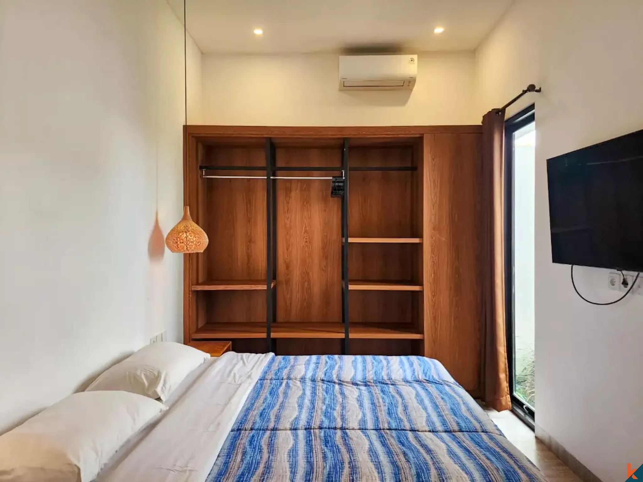 Penginapan Tenang Dua Kamar Tidur dengan Hak Sewa di Ubud - Sayan