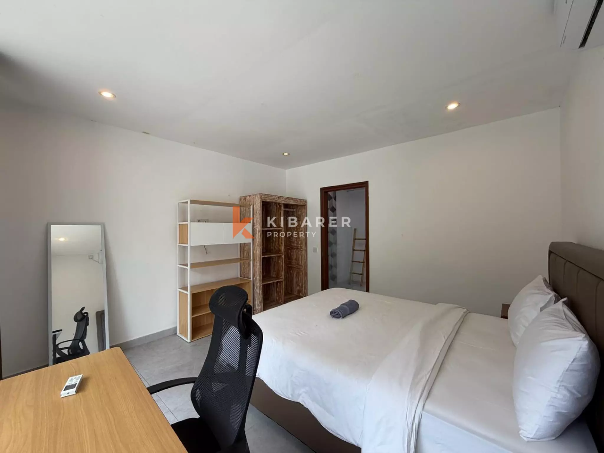 Vila Tertutup Tiga Kamar Tidur di Jungle Corner, Pererenan yang Tenang
