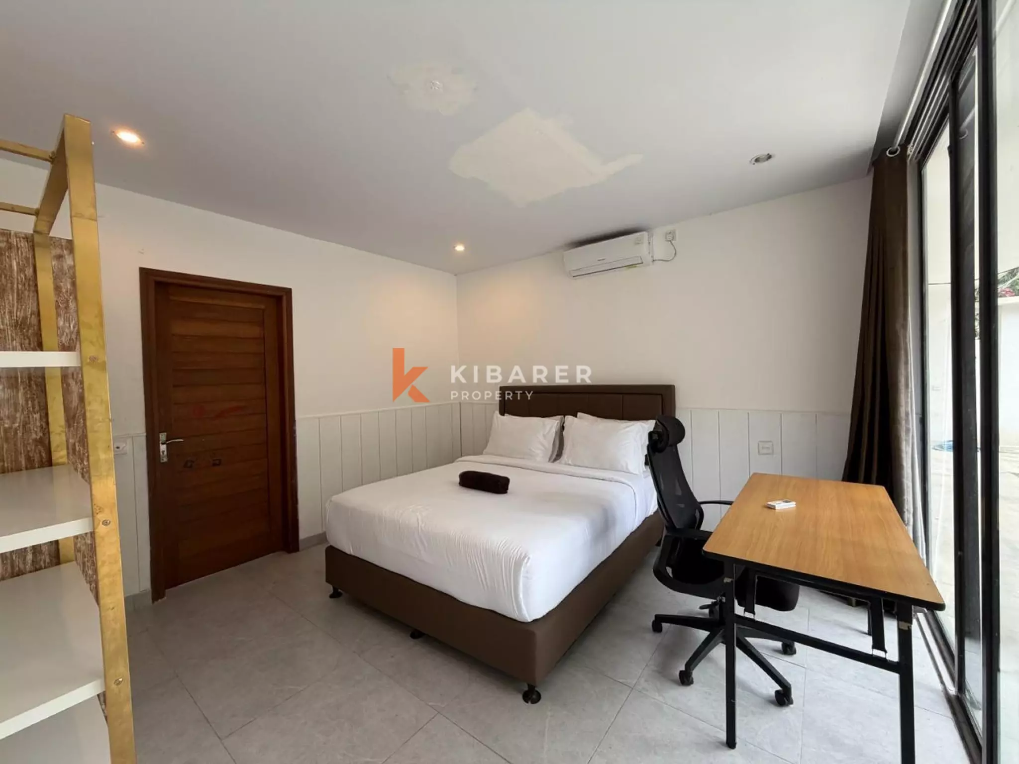 Vila Tertutup Tiga Kamar Tidur di Jungle Corner, Pererenan yang Tenang