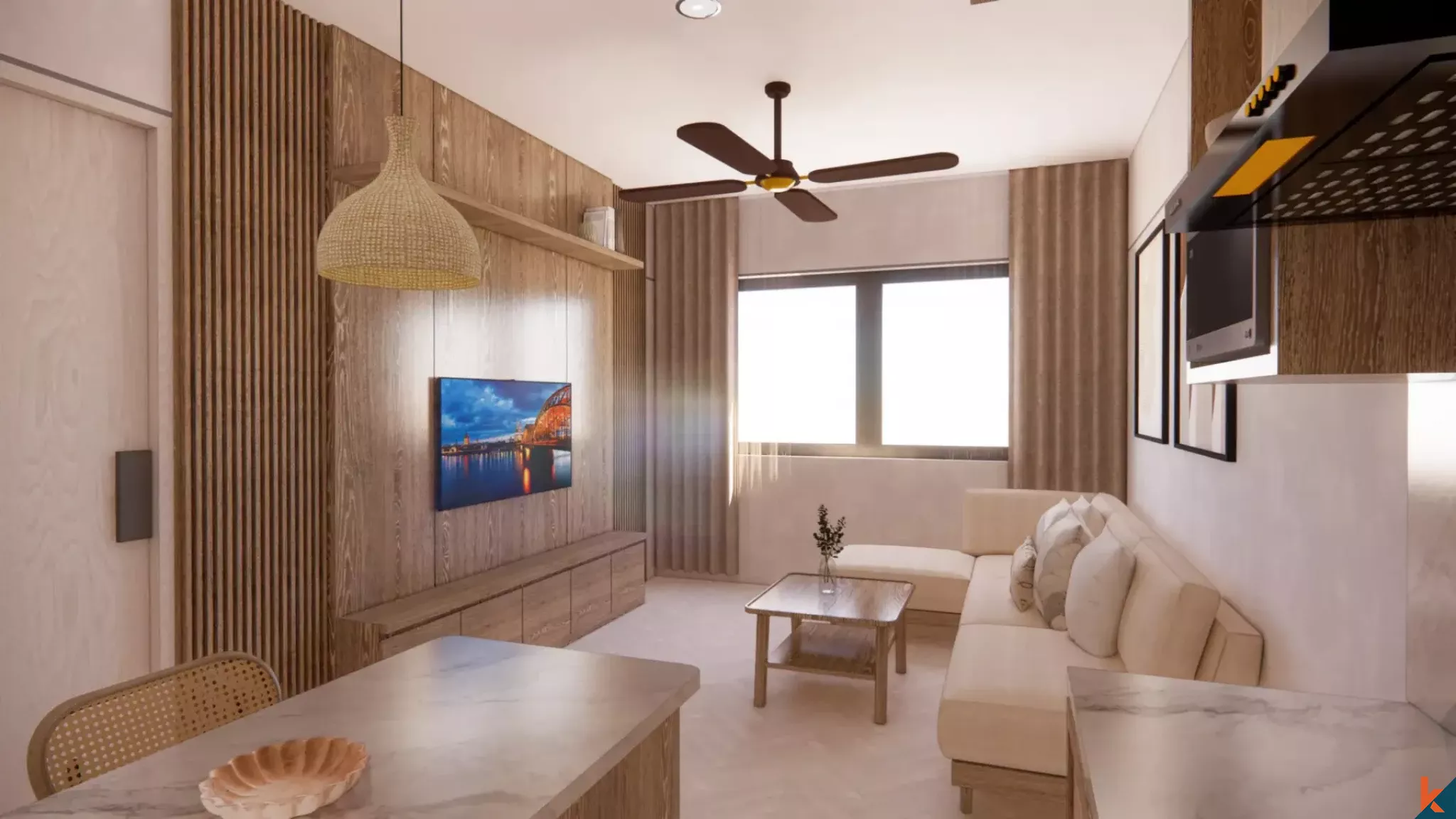 Upcoming Mediterranean One Bedroom Leasehold Villa in Jimbaran (delivery in December 2027)