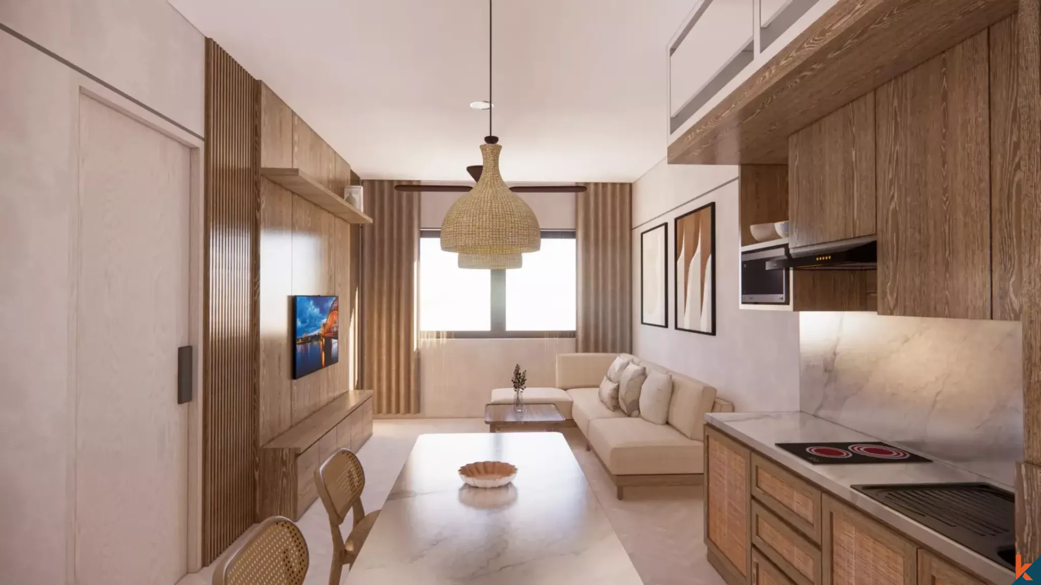 Upcoming Mediterranean One Bedroom Leasehold Villa in Jimbaran (delivery in December 2027)