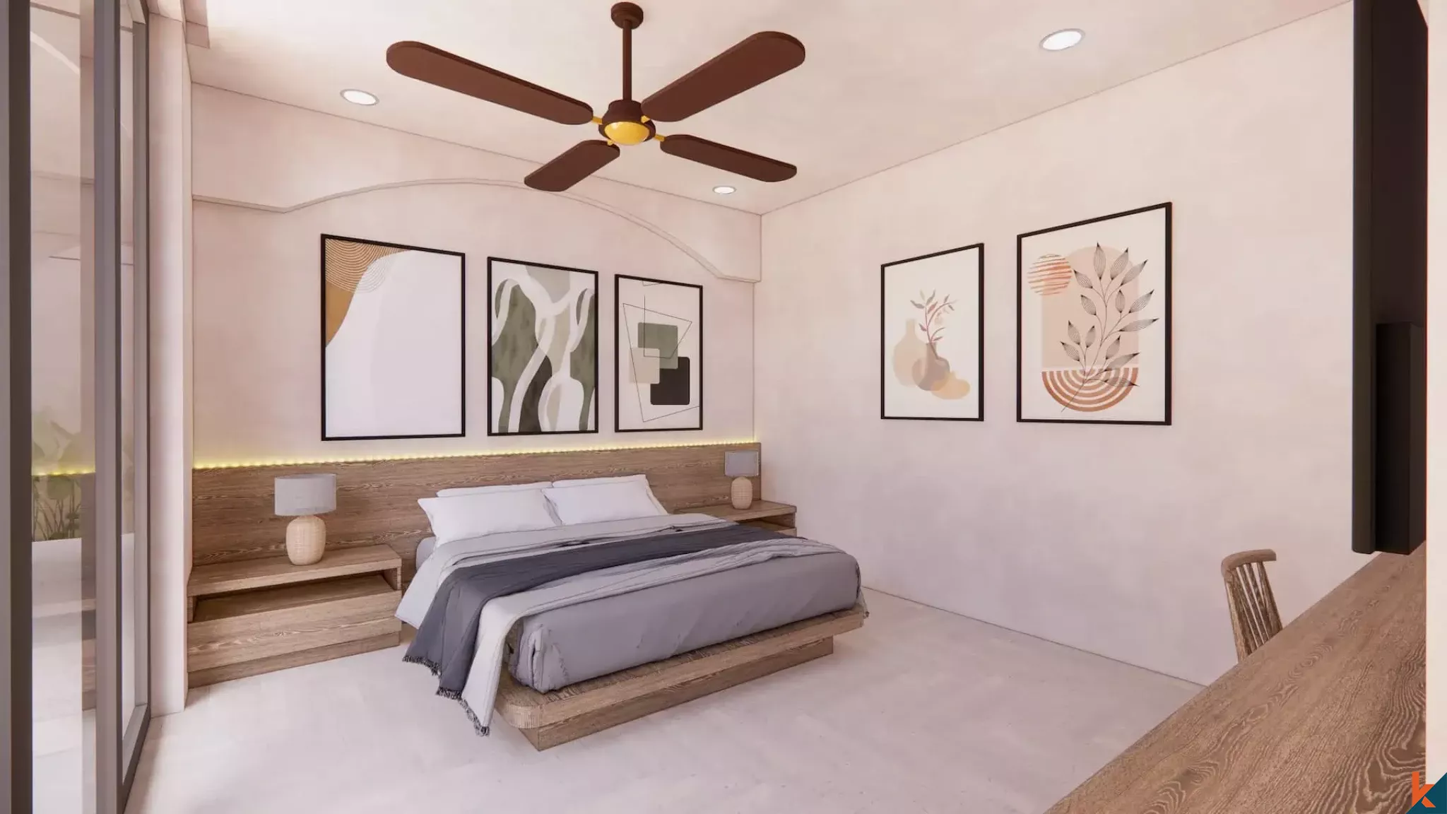 Upcoming Luxury Tropical Three Bedroom Freehold Property in Jimbaran (delivery in December 2027)