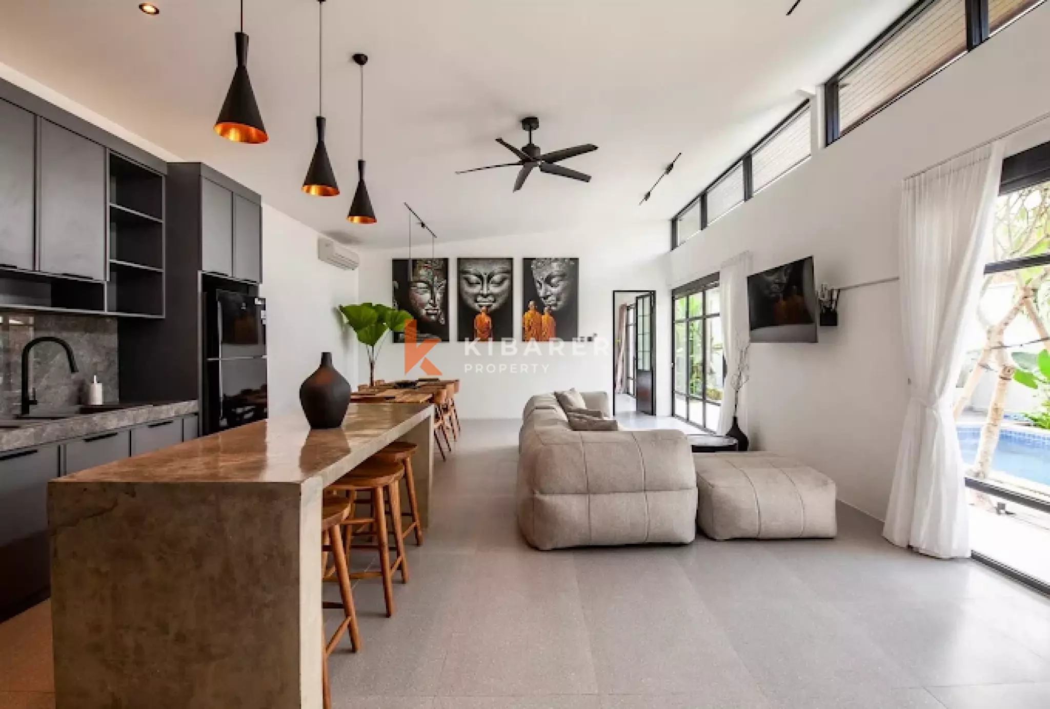 Modern Zen Three-Bedroom Villa in Prime Umalas